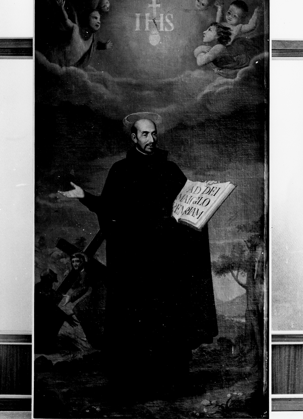 SANT'IGNAZIO DI LOYOLA (dipinto) - ambito Italia centrale (secc. XVIII/ XIX)