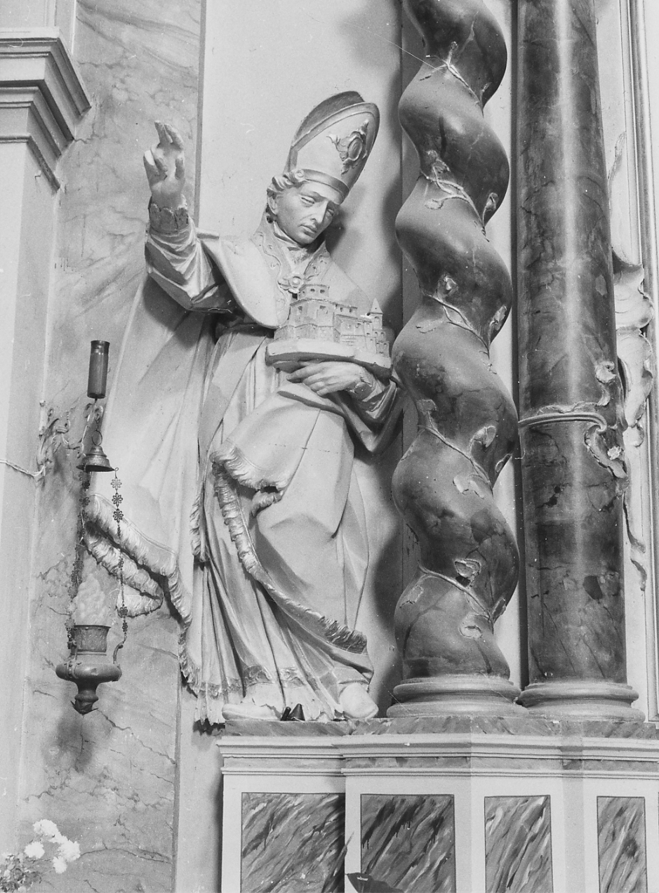 San Nicola (statua) - ambito Italia centrale (secc. XVII/ XVIII)