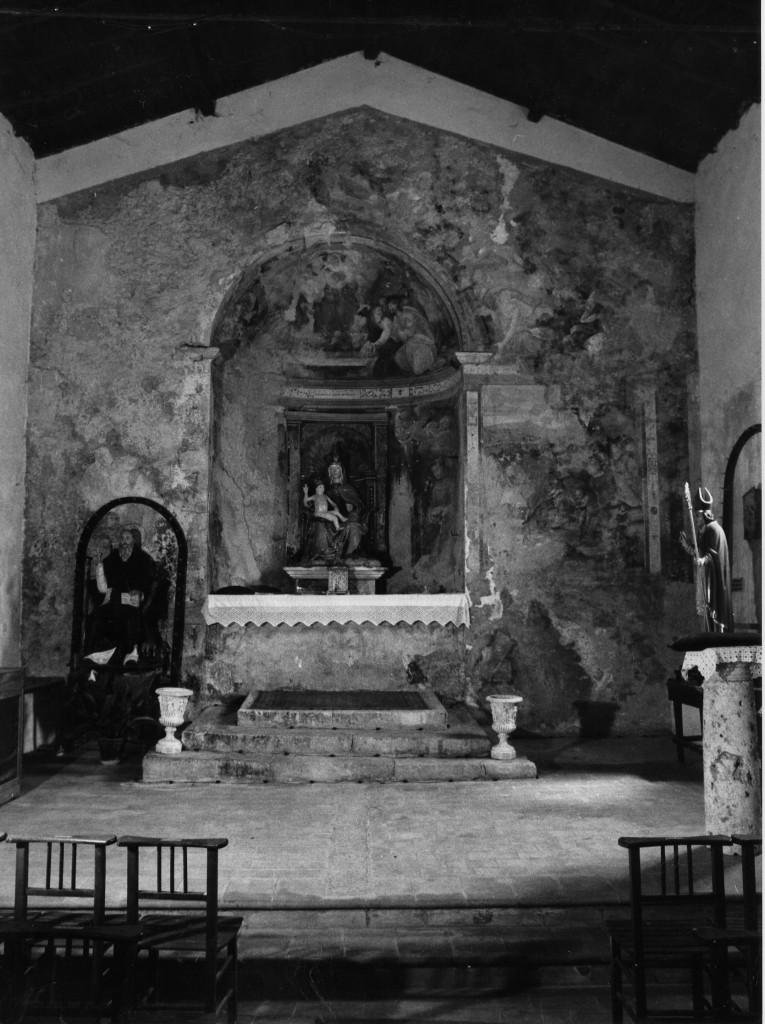 Madonna con Santi e Angeli (dipinto) - ambito Italia centrale (sec. XVII)