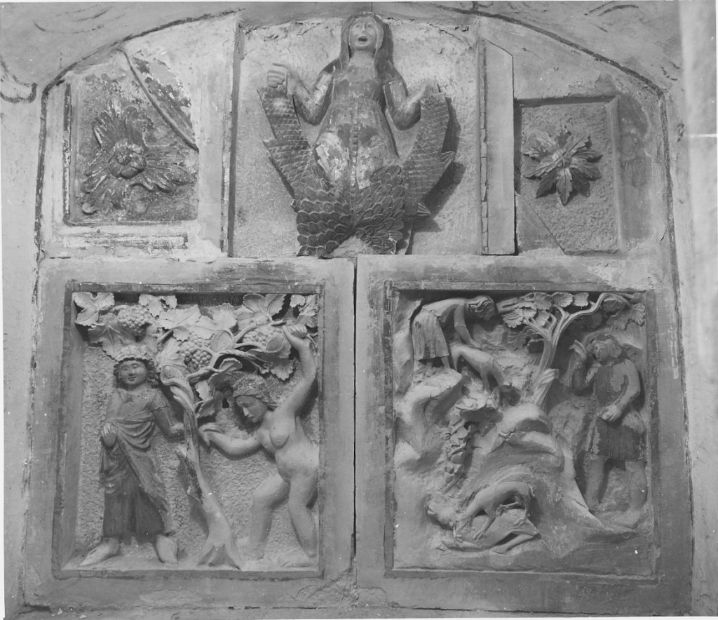 Scena biblica (rilievo) - ambito Italia centrale (secc. XIII/ XIV)