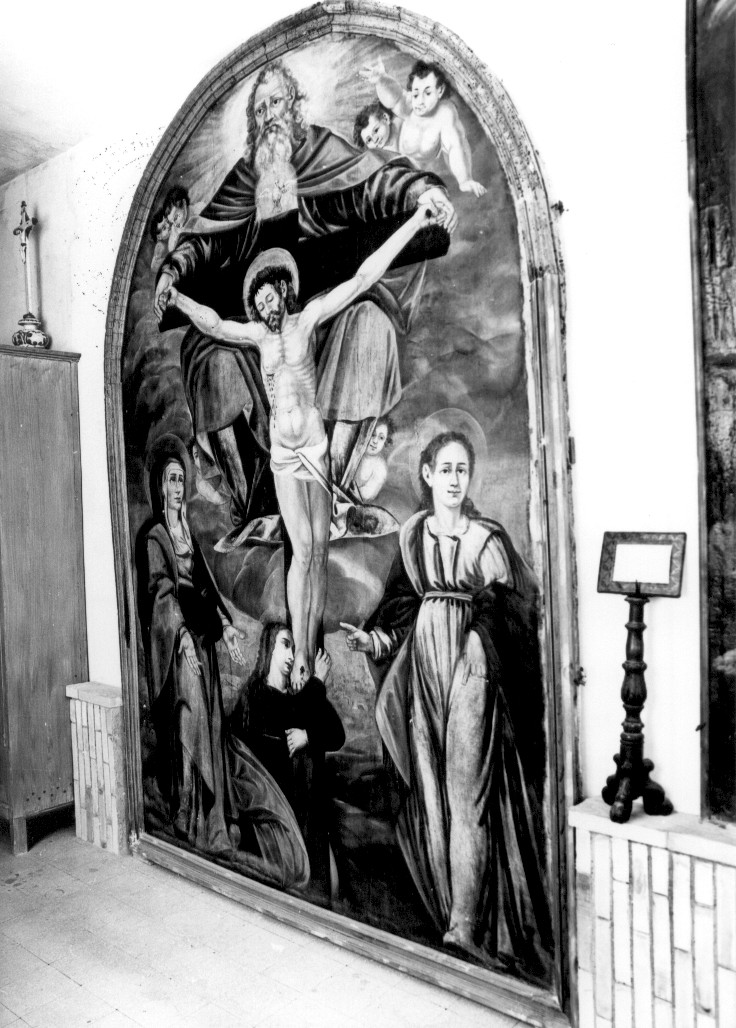 crocifissione (dipinto, opera isolata) - ambito abruzzese (sec. XVIII)