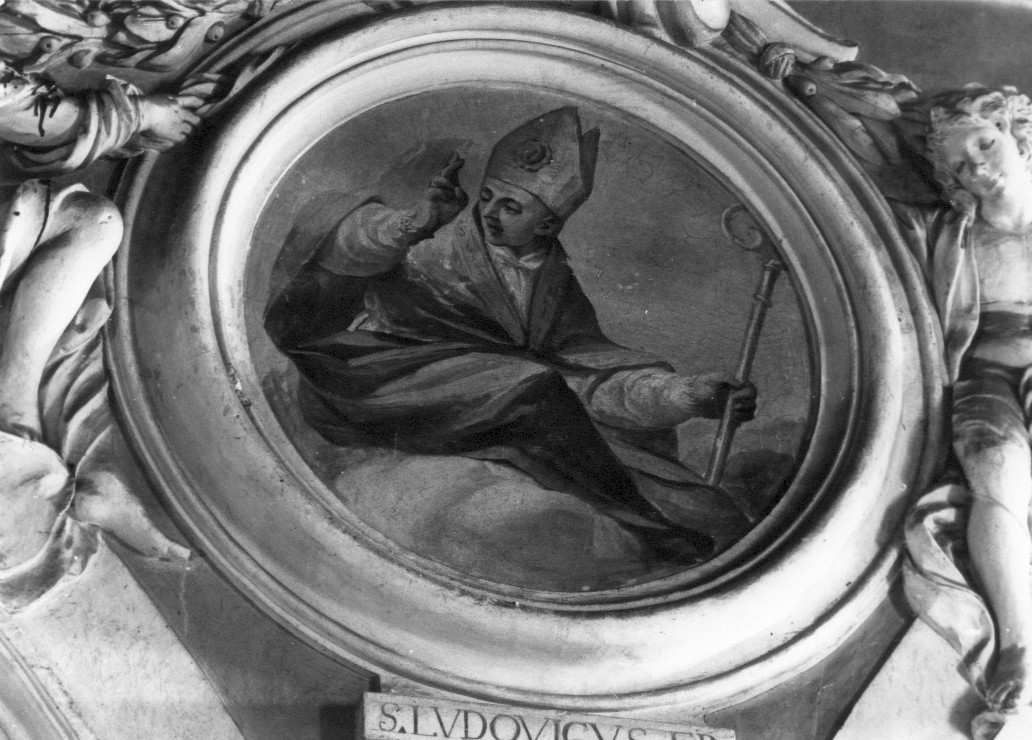 San Ludovico Vescovo (dipinto, opera isolata) - ambito abruzzese (sec. XVIII)