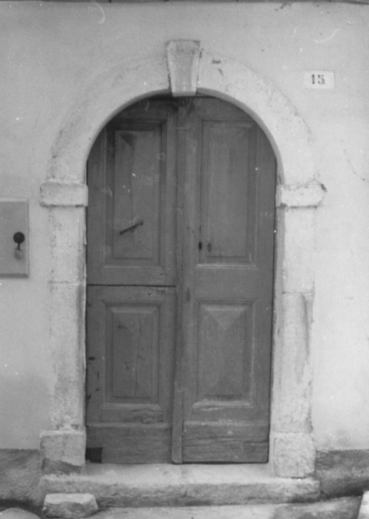 portale, elemento d'insieme - ambito Italia centrale (sec. XIX)