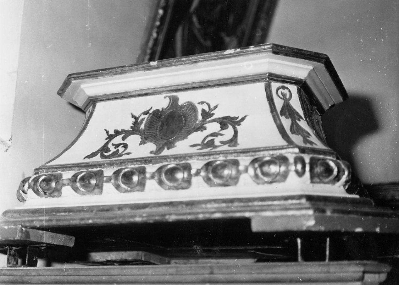 base processionale - bottega Italia centrale (sec. XIX)