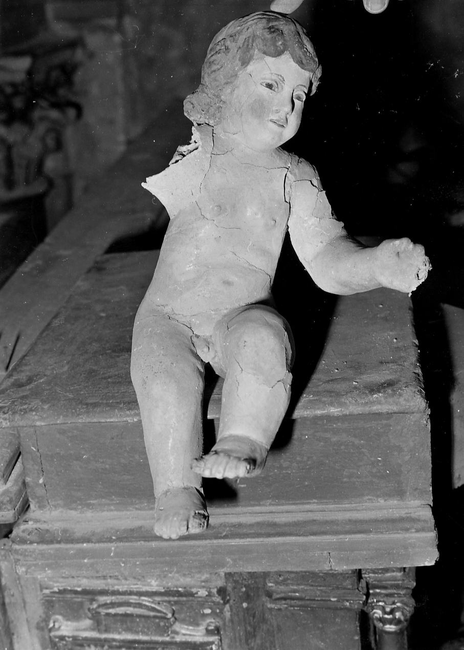 ANGELO (statuetta) - bottega Italia centrale (sec. XVII)