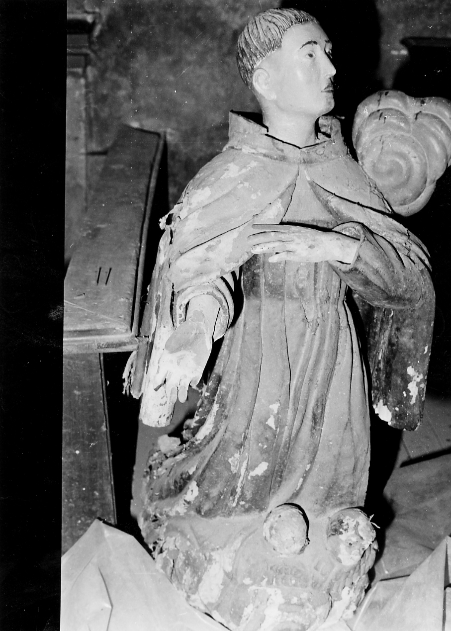 SANTO (statua) - bottega Italia centrale (sec. XVII)