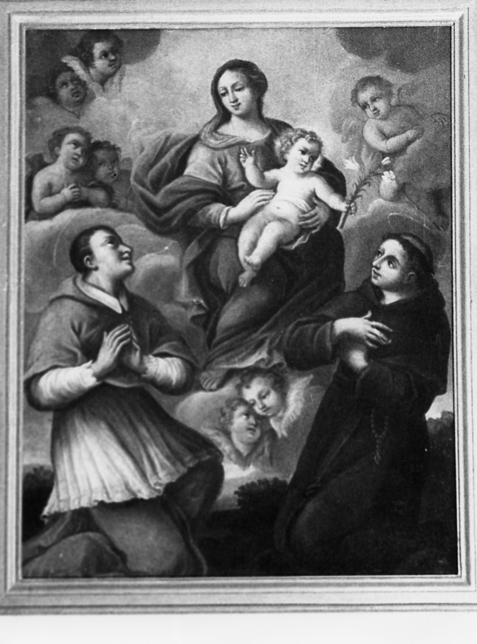 Madonna Immacolata e Santi (dipinto) - ambito Italia centrale (sec. XIX)