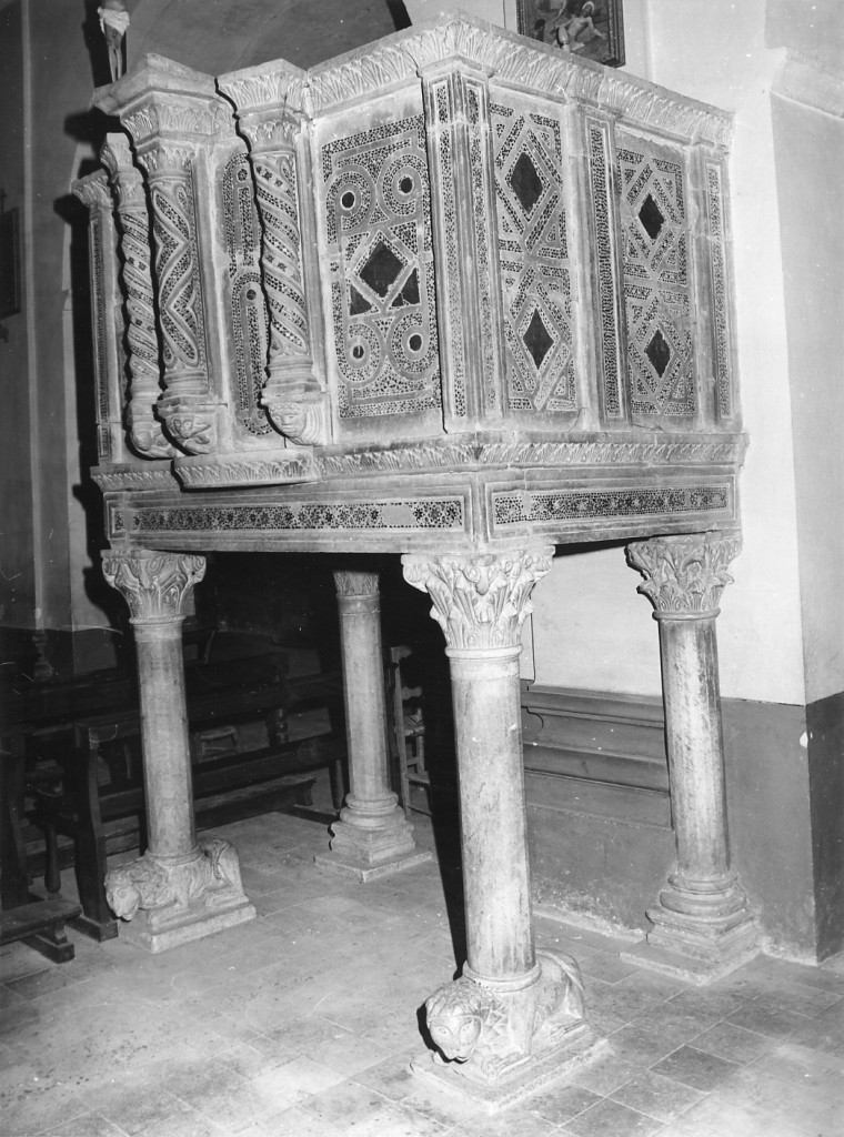 ambone - ambito Italia centrale (sec. XIII)