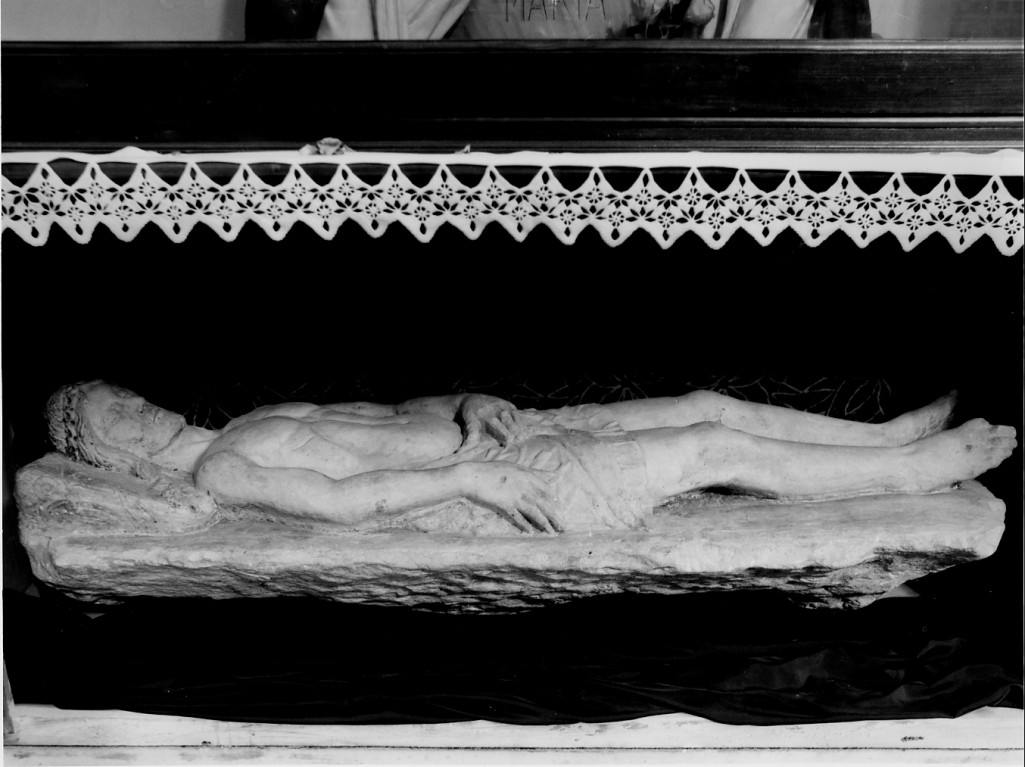 Cristo morto (scultura) - ambito abruzzese (sec. XVI)