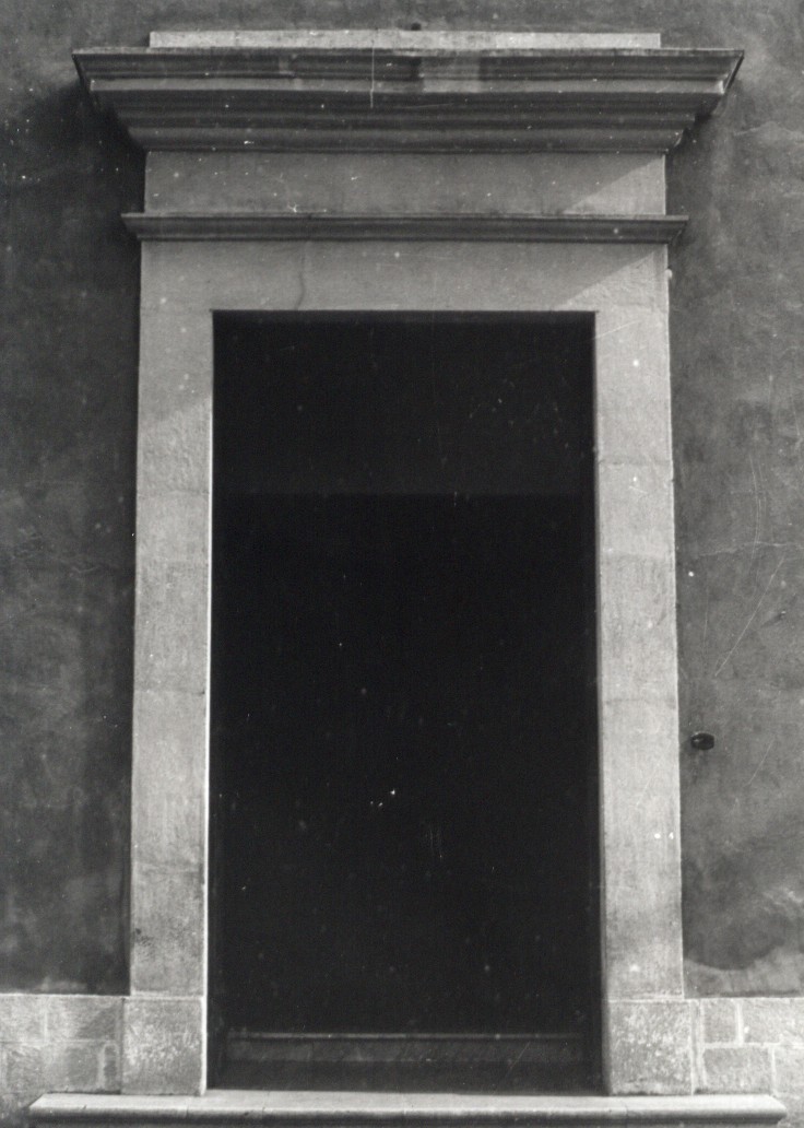 elemento decorativo architettonico (portale, opera isolata) - bottega abruzzese (sec. XIX)