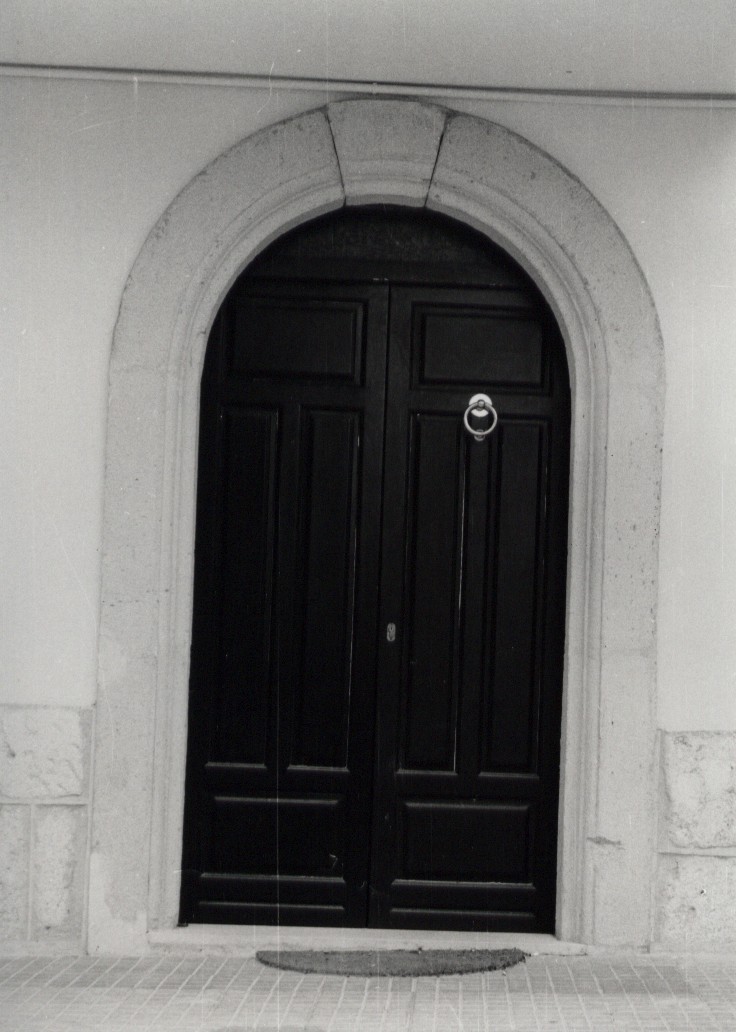 elementi decorativi architettonici (portale, elemento d'insieme) - ambito Italia centrale (sec. XIX)