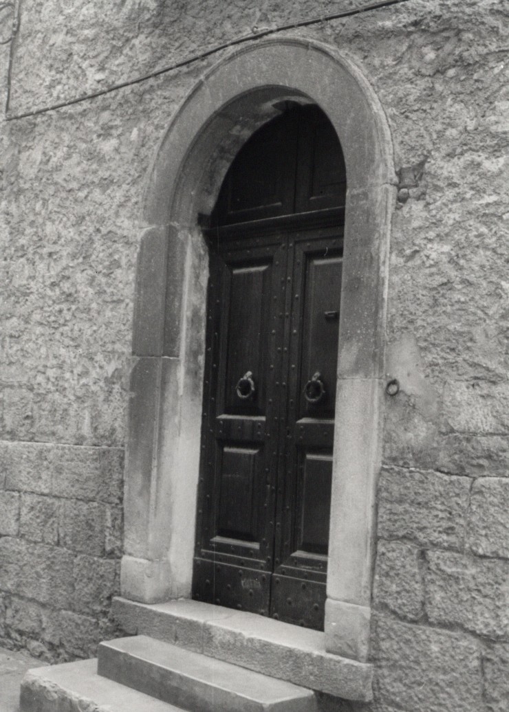 portale, elemento d'insieme - ambito Italia centrale (sec. XVIII)