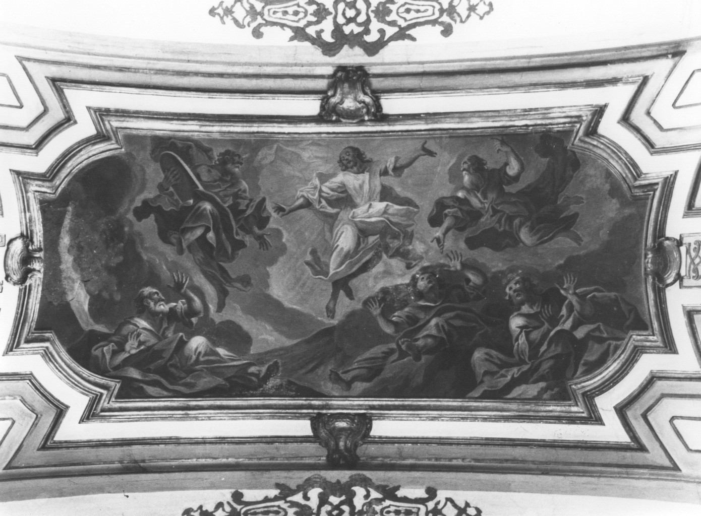 Trasfigurazione (dipinto, opera isolata) di Teodoro Donato (attribuito) (prima metà sec. XVIII)