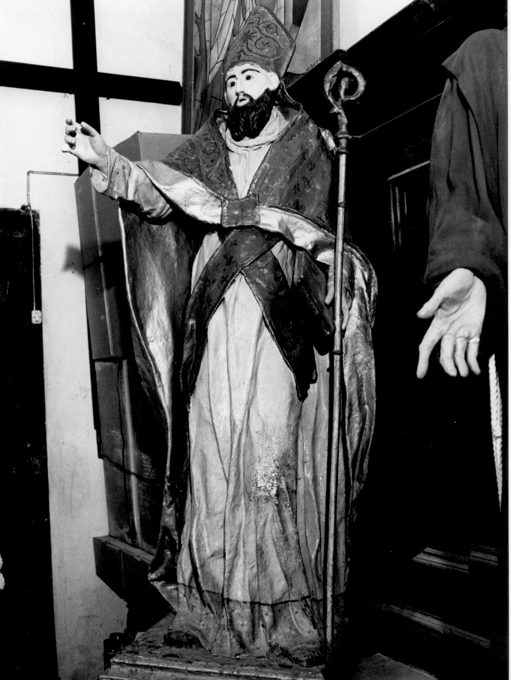 San Biagio (statua, opera isolata) - bottega abruzzese (sec. XIX)