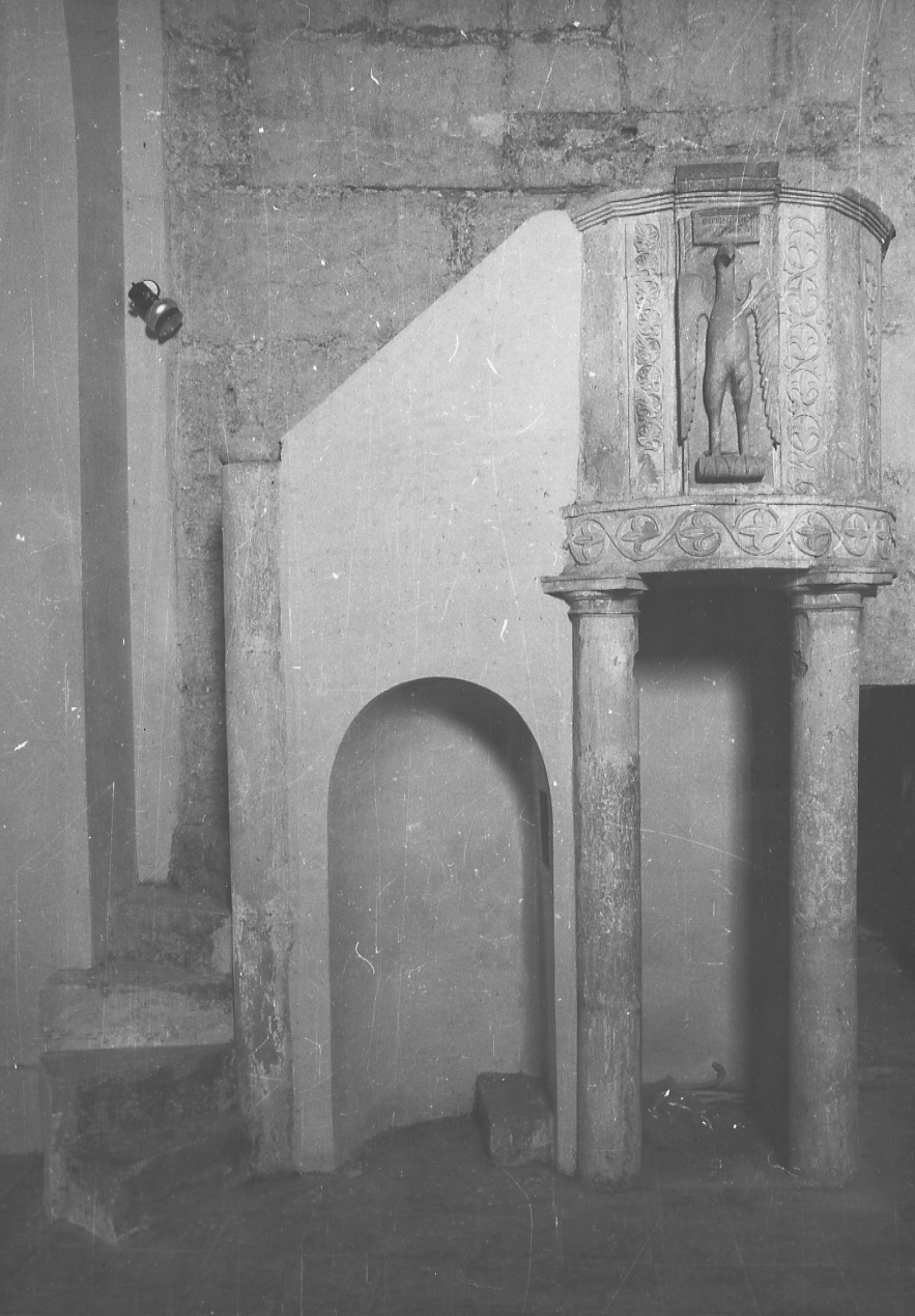 ambone, opera isolata - bottega Italia centrale (prima metà sec. XII)