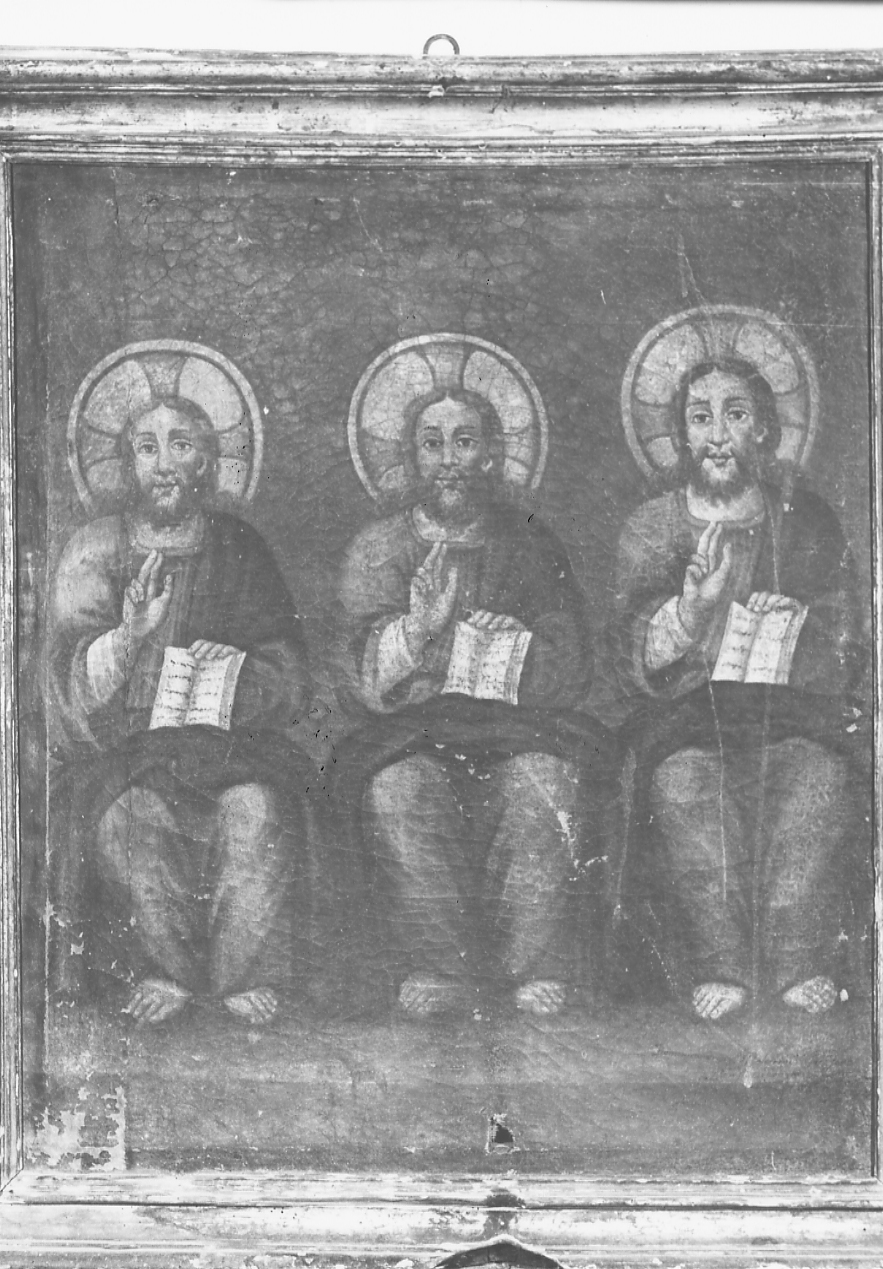 TRINITA' (dipinto, opera isolata) - bottega Italia centrale (sec. XIX)