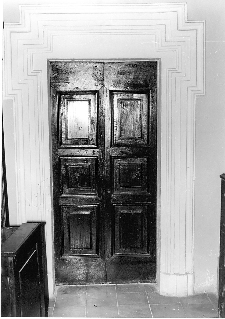 mostra di portale, serie - bottega Italia centrale (sec. XIX)