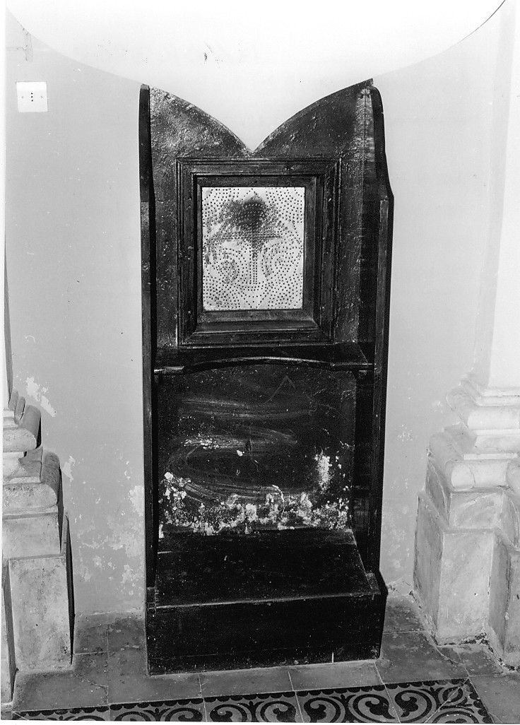 confessionale - bottega Italia centrale (sec. XIX)