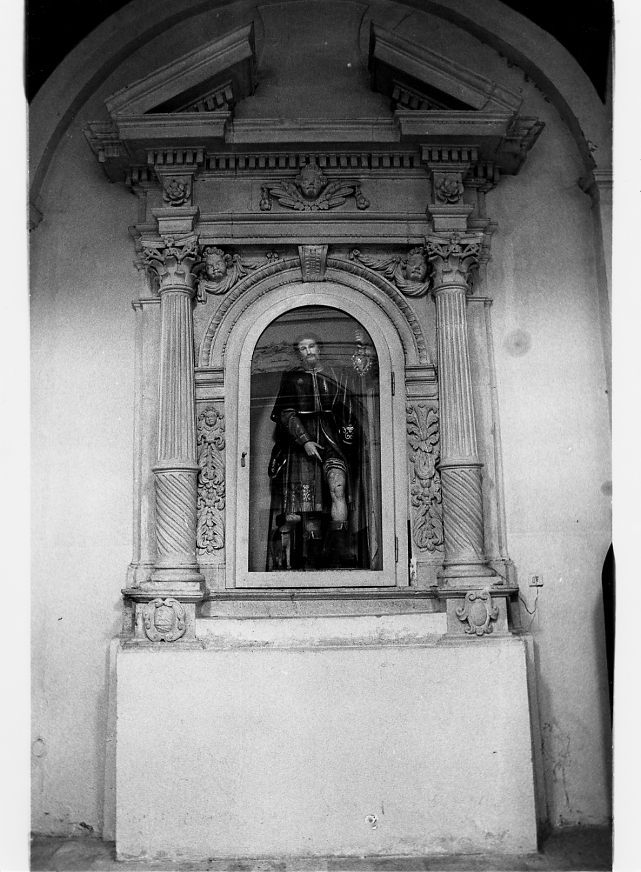 San Rocco (altare) - bottega Italia centrale (prima metà sec. XVIII)