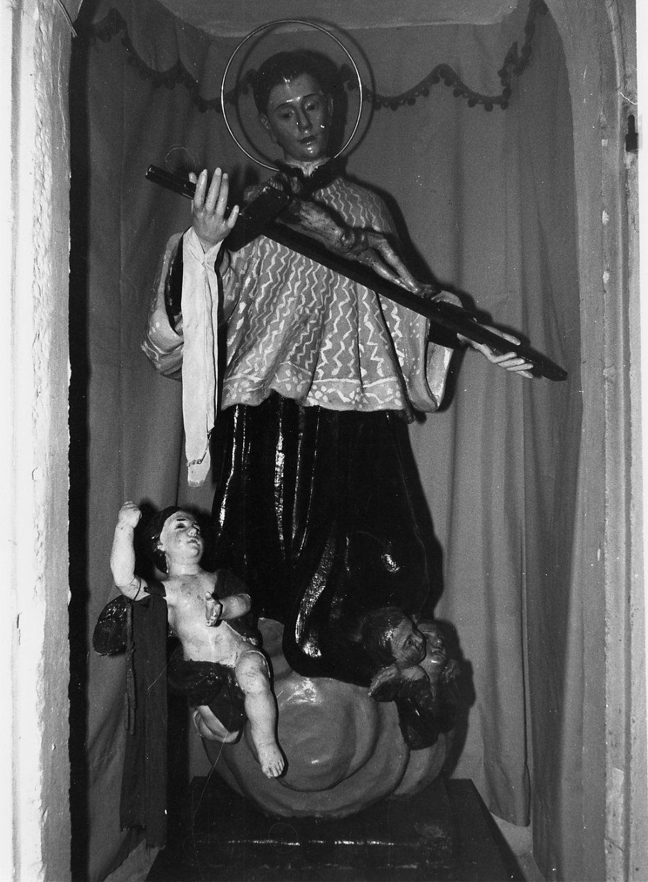 San Luigi Gonzaga (statua) - bottega Italia centrale (sec. XV)