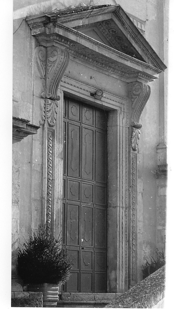 mostra di portale - bottega Italia centrale (sec. XIX)