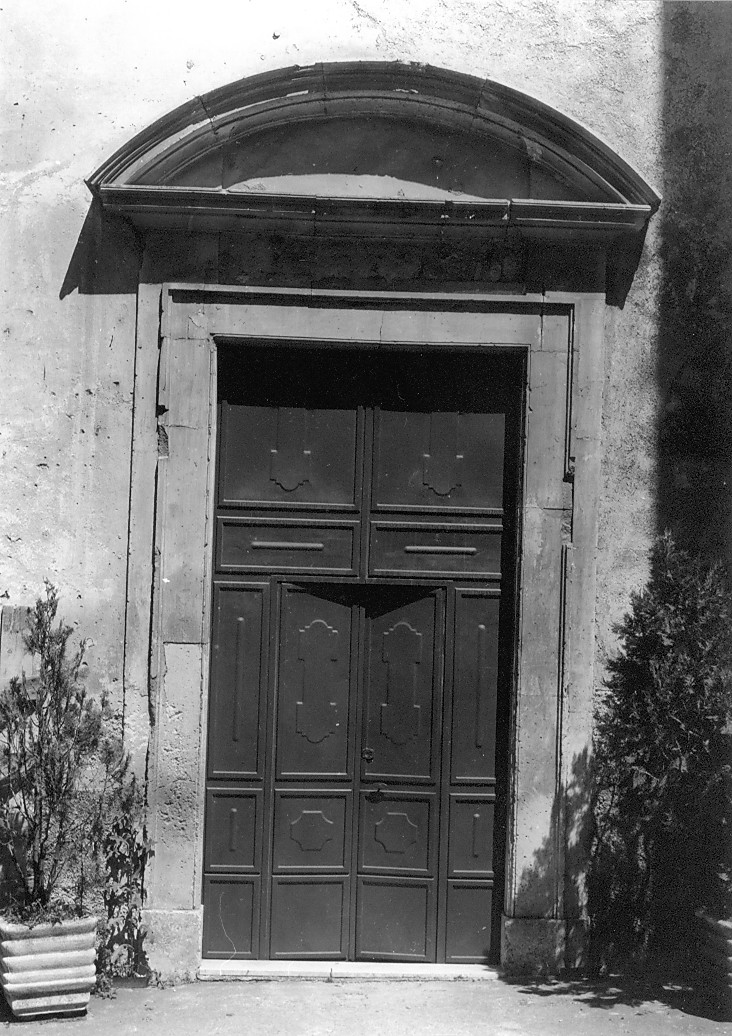 mostra di portale - bottega Italia centrale (sec. XIX)