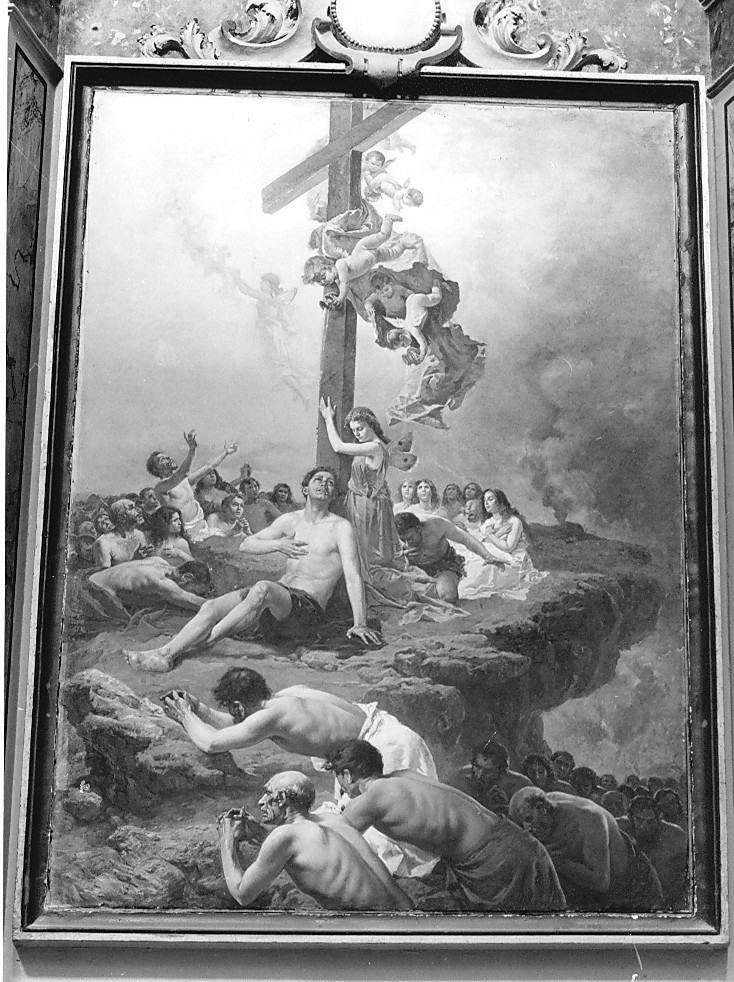 Anime del Purgatorio (dipinto) di Patini Teofilo - bottega Italia centrale (inizio sec. XIX)