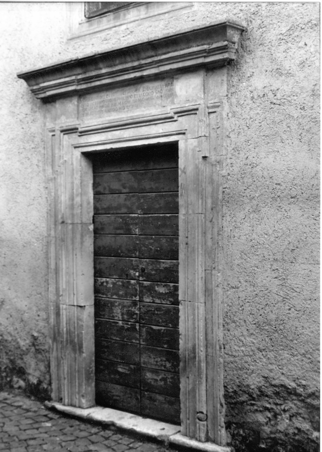 mostra di portale - bottega Italia centrale (sec. XVIII)