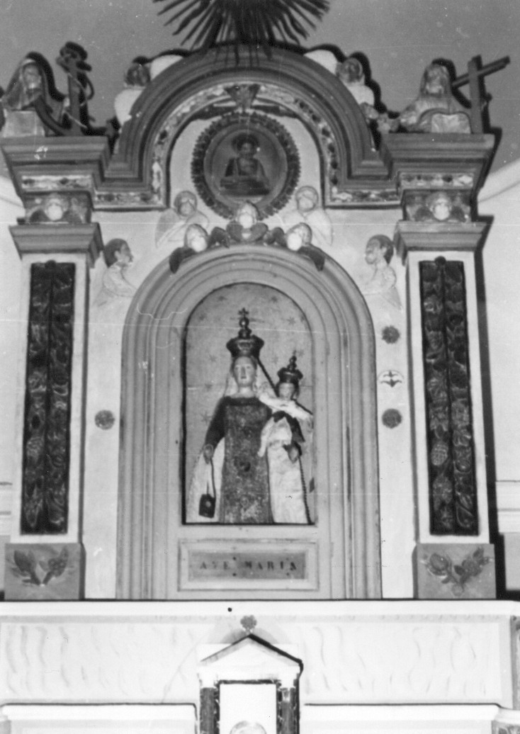 Madonna con Bambino (statua) di Conti Raffaele - bottega Italia centrale (seconda metà sec. XIX)