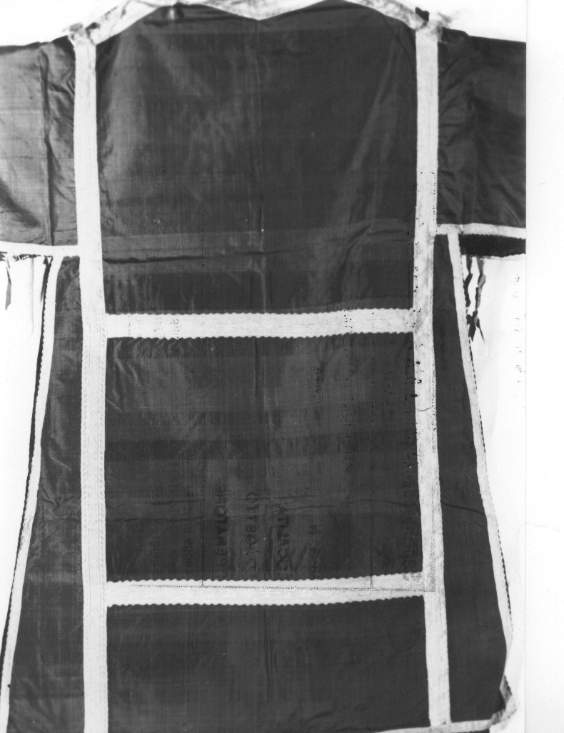 tunicella - manifattura Italia centrale (inizio sec. XX)