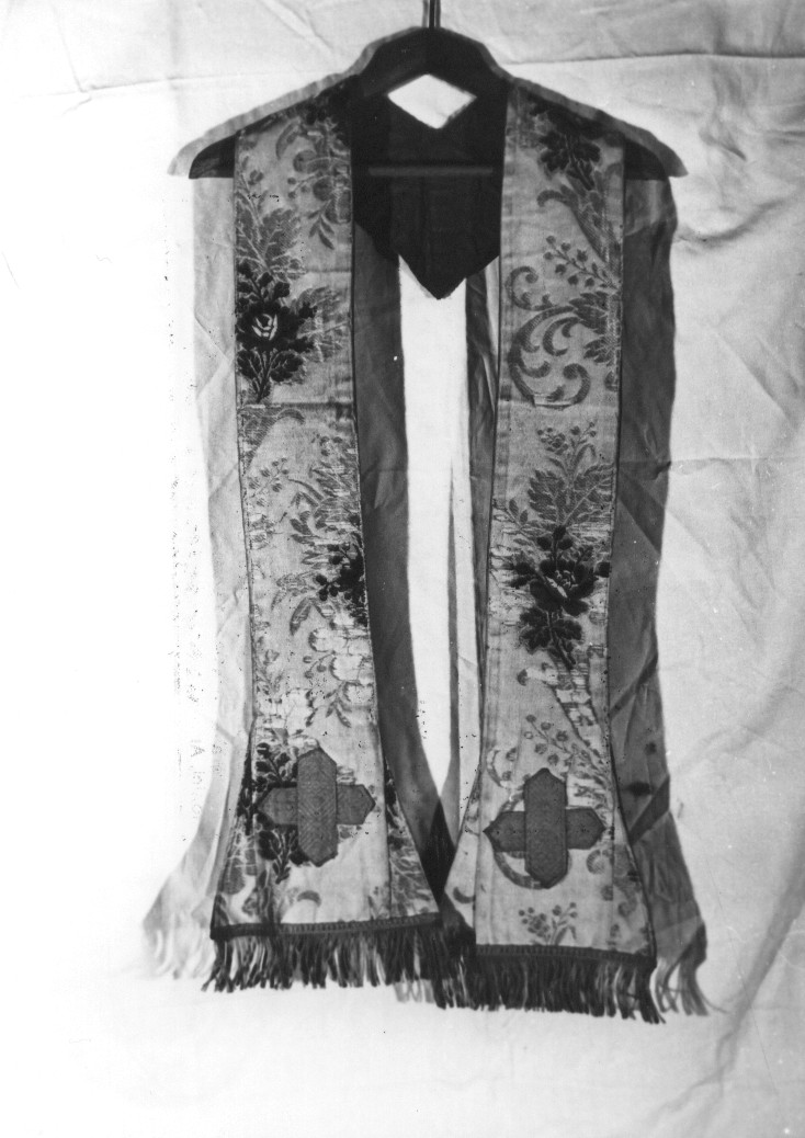 stola - manifattura Italia centrale (metà sec. XIX)