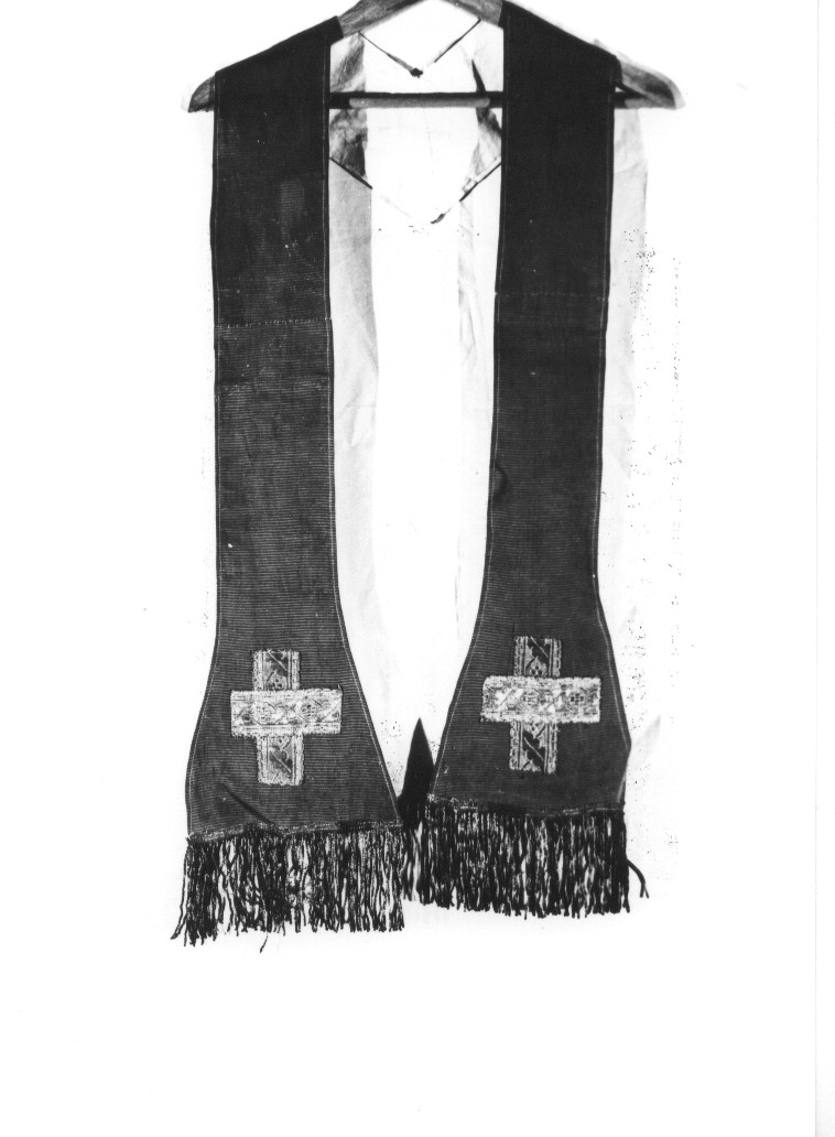 stola - manifattura Italia centrale (secc. XVIII/ XIX)