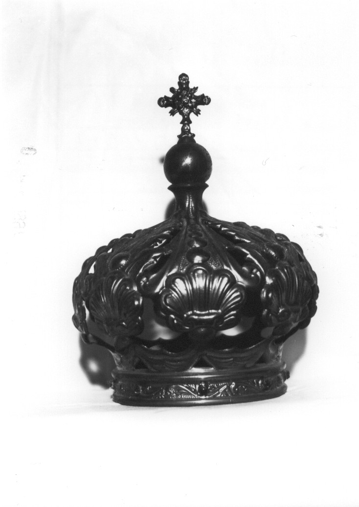 corona da statua - bottega Italia centrale (sec. XX)