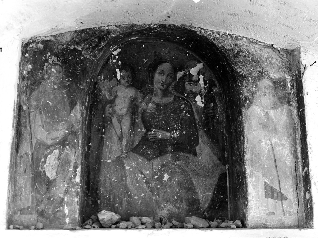 Sacra Famiglia e santi (dipinto) - ambito italiano (sec. I)