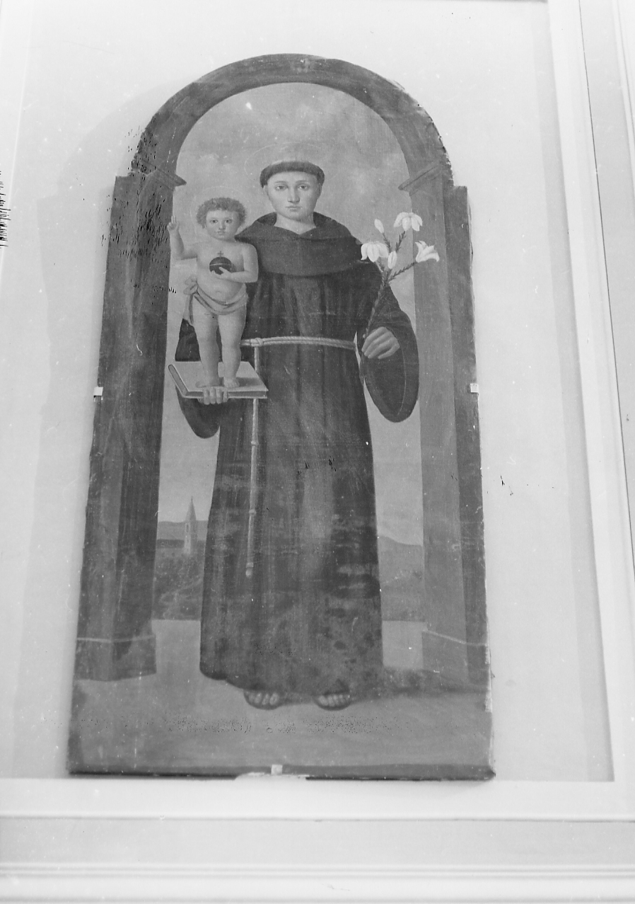 Sant'Antonio (dipinto, opera isolata) - ambito abruzzese (sec. XIX)