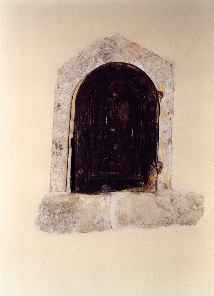 tabernacolo murale - ambito Italia centrale (sec. XVI)