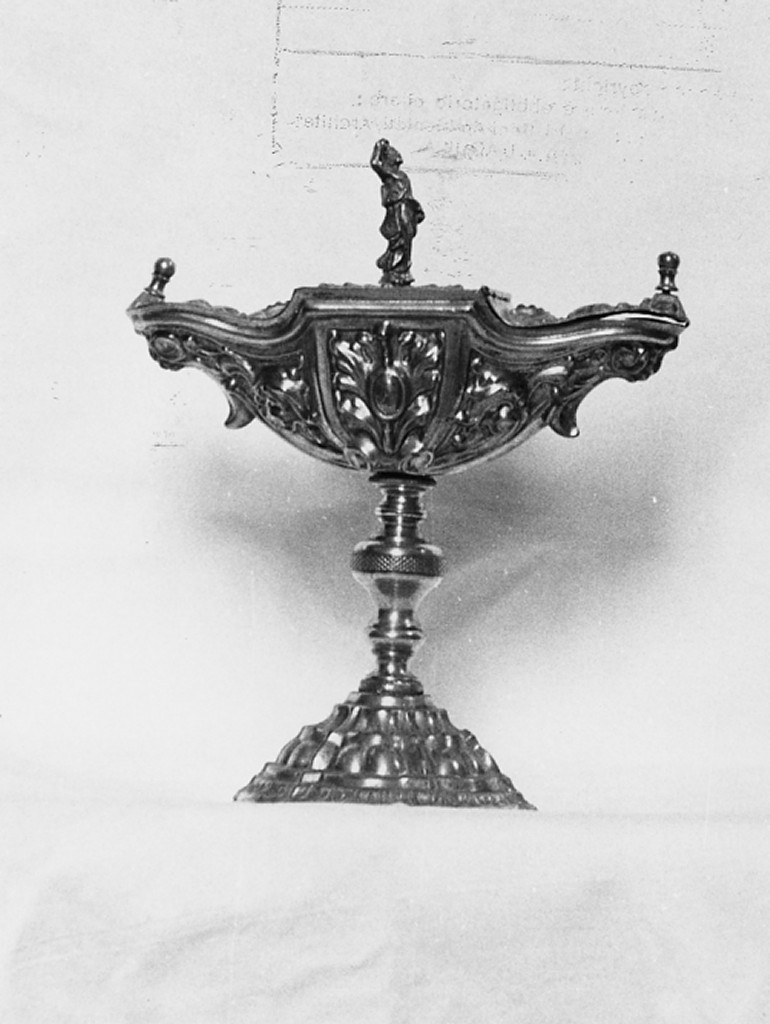 navicella portaincenso - bottega Italia centrale (sec. XIX)
