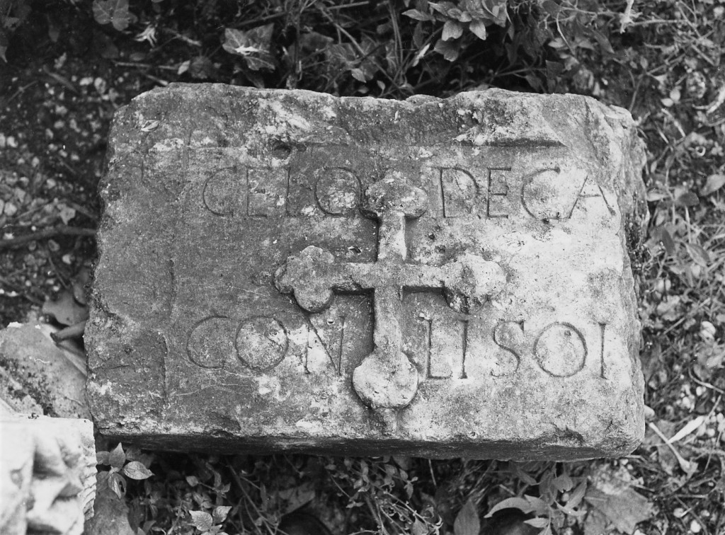 lapide - bottega Italia centrale (sec. XIV)