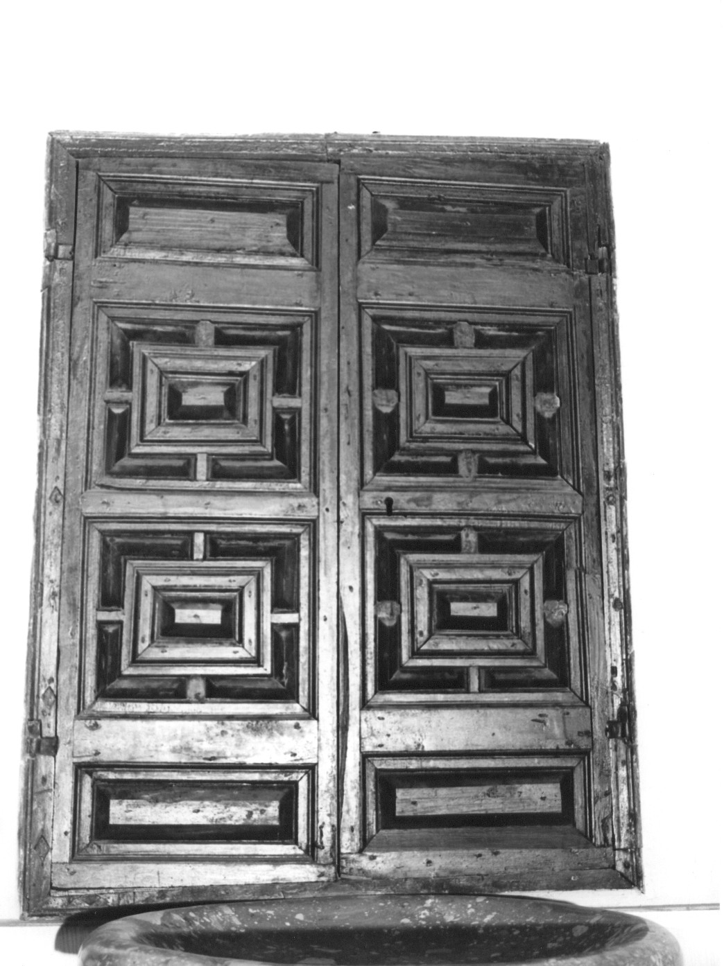 ante del fonte battesimale (anta, coppia) - bottega abruzzese (sec. XIX)