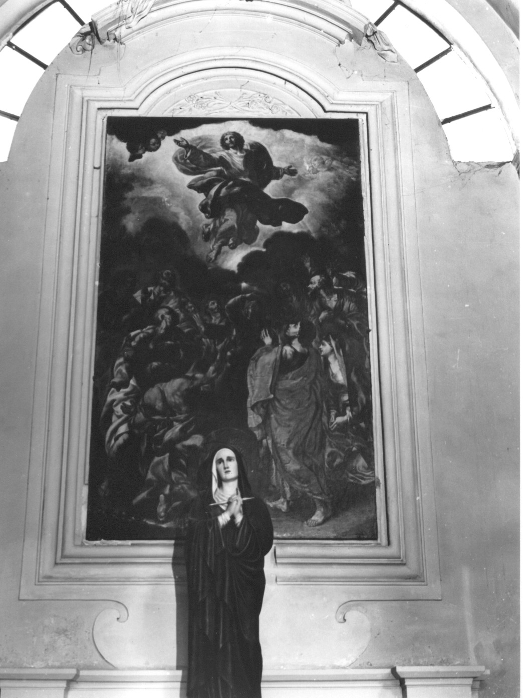 ascensione di Cristo (dipinto, opera isolata) - ambito abruzzese (sec. XVI)