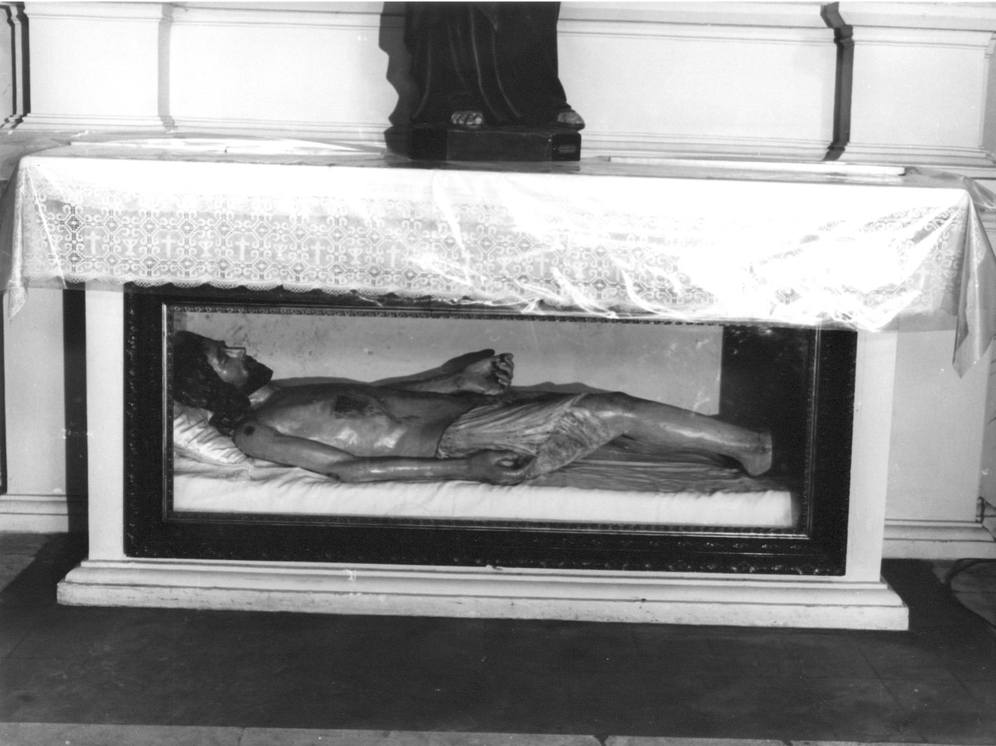 Cristo deposto dalla croce (scultura, opera isolata) - bottega abruzzese (sec. XVII)