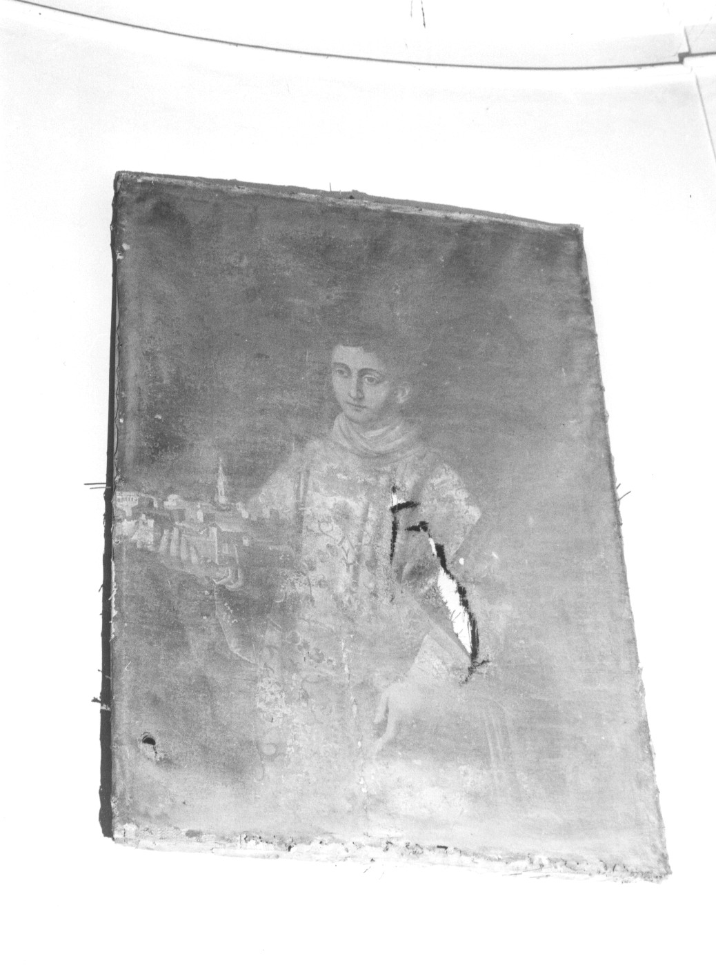 San Massimo, Santo (dipinto, opera isolata) - ambito abruzzese (sec. XVII)