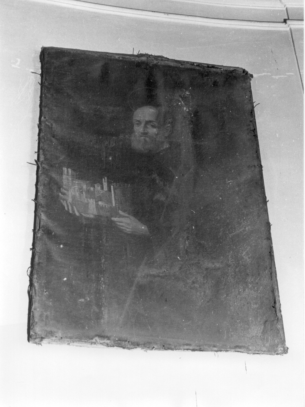 Sant'Equizio, Santo (dipinto, opera isolata) - ambito abruzzese (sec. XVII)