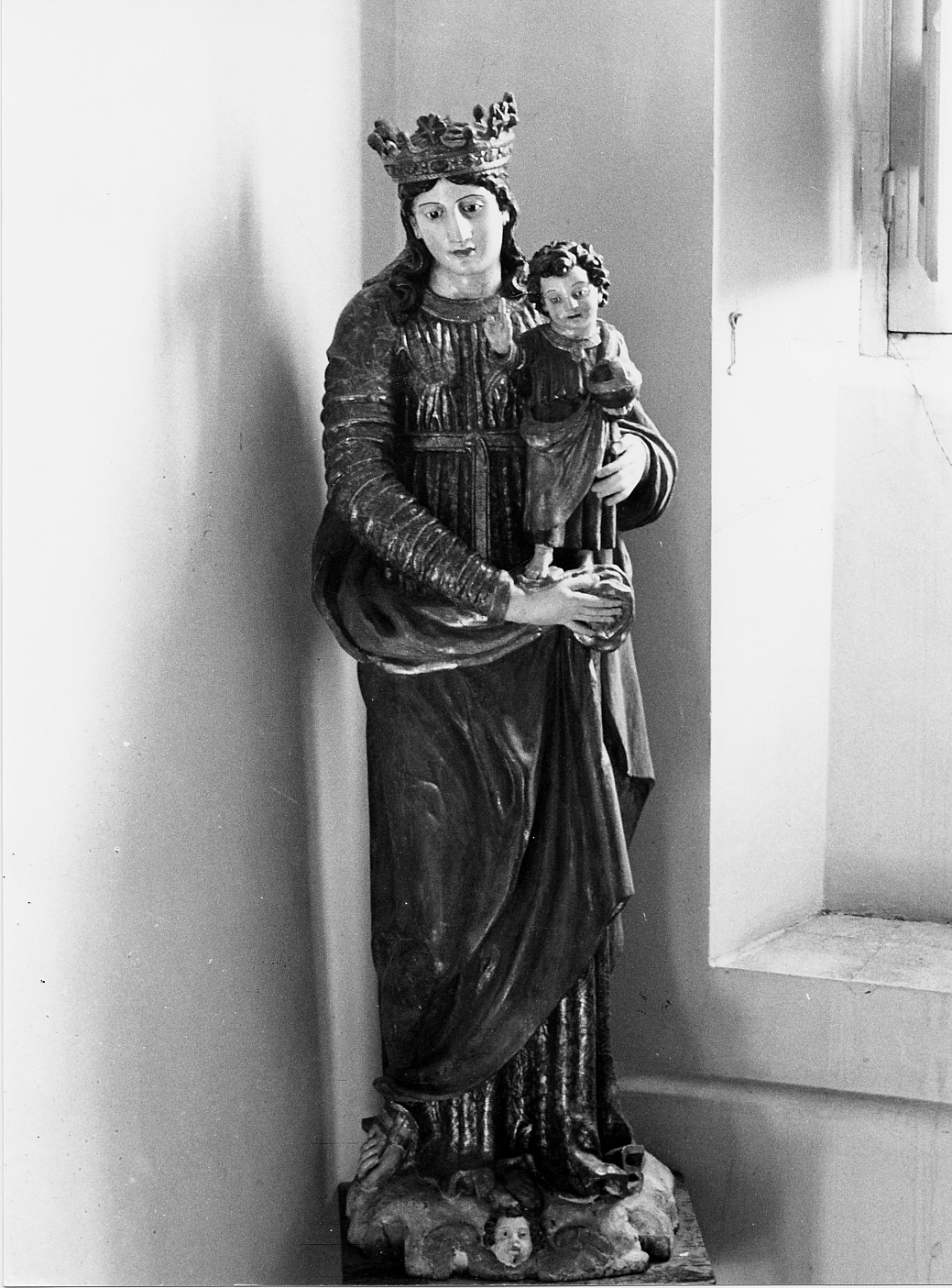 Madonna di Loreto (statua) - bottega Italia centrale (sec. I)