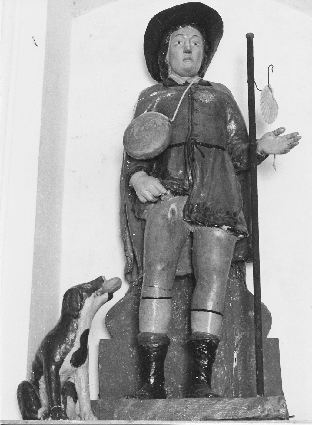 SAN ROCCO (statua) - bottega Italia centrale (sec. I)