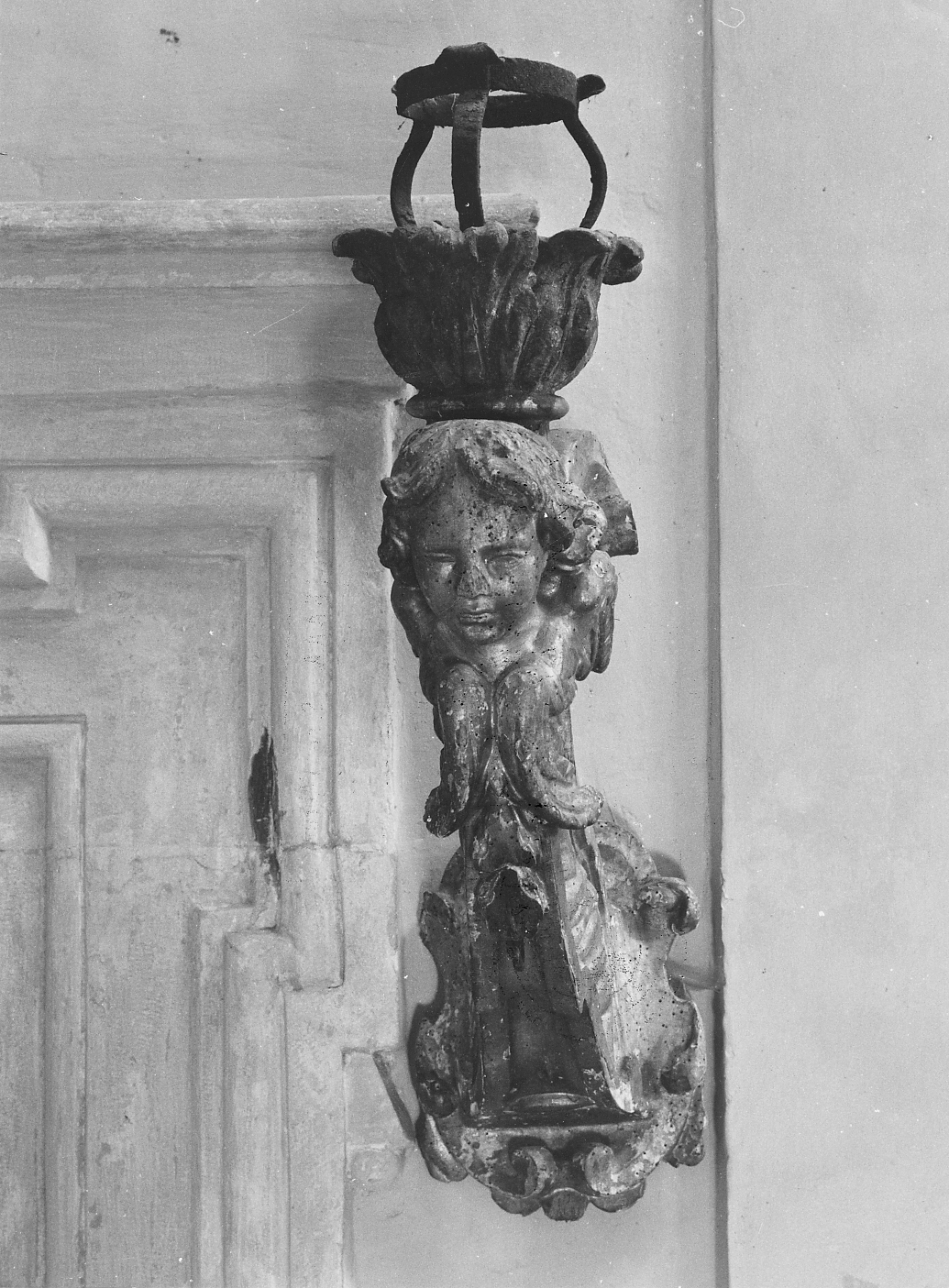 candeliere da parete - bottega Italia centrale (sec. XIX)