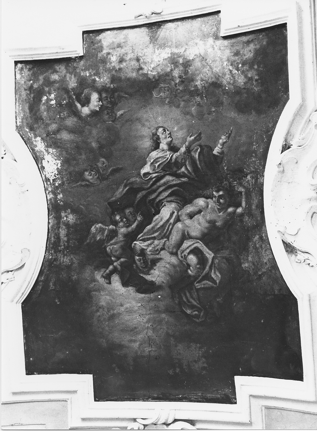 ASSUNZIONE DELLA MADONNA (dipinto) - bottega Italia centrale (sec. XIX)