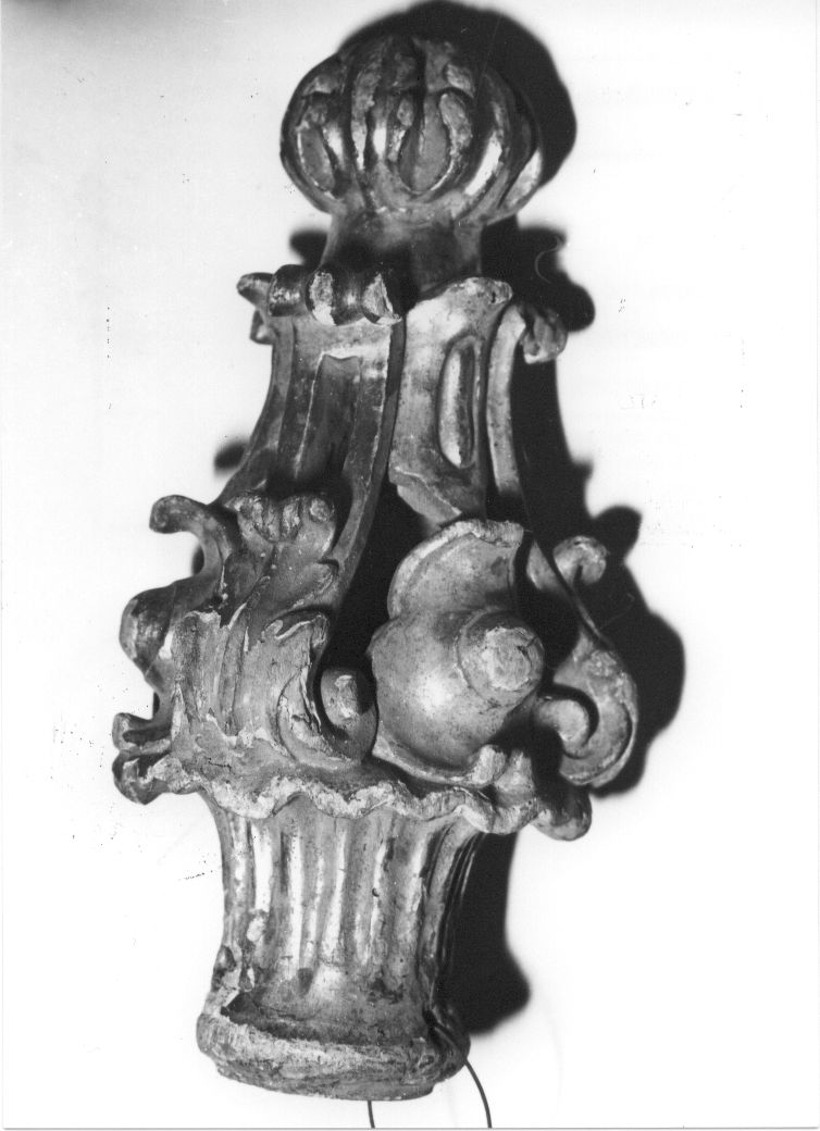 asta di baldacchino processionale, serie - ambito Italia centrale (sec. XVIII)