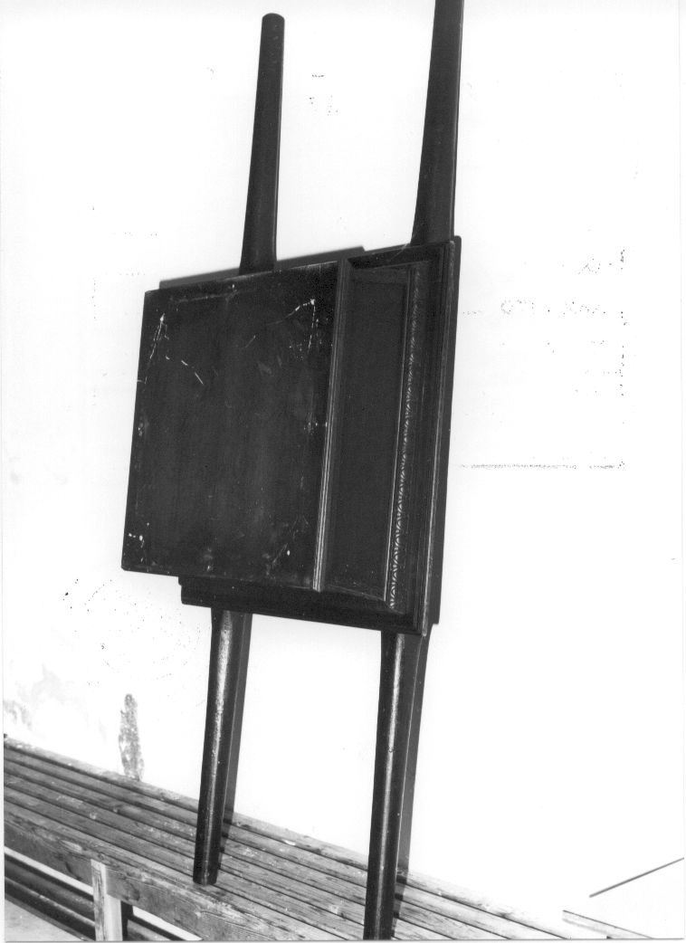 portantina - ambito Italia centrale (sec. XIX)