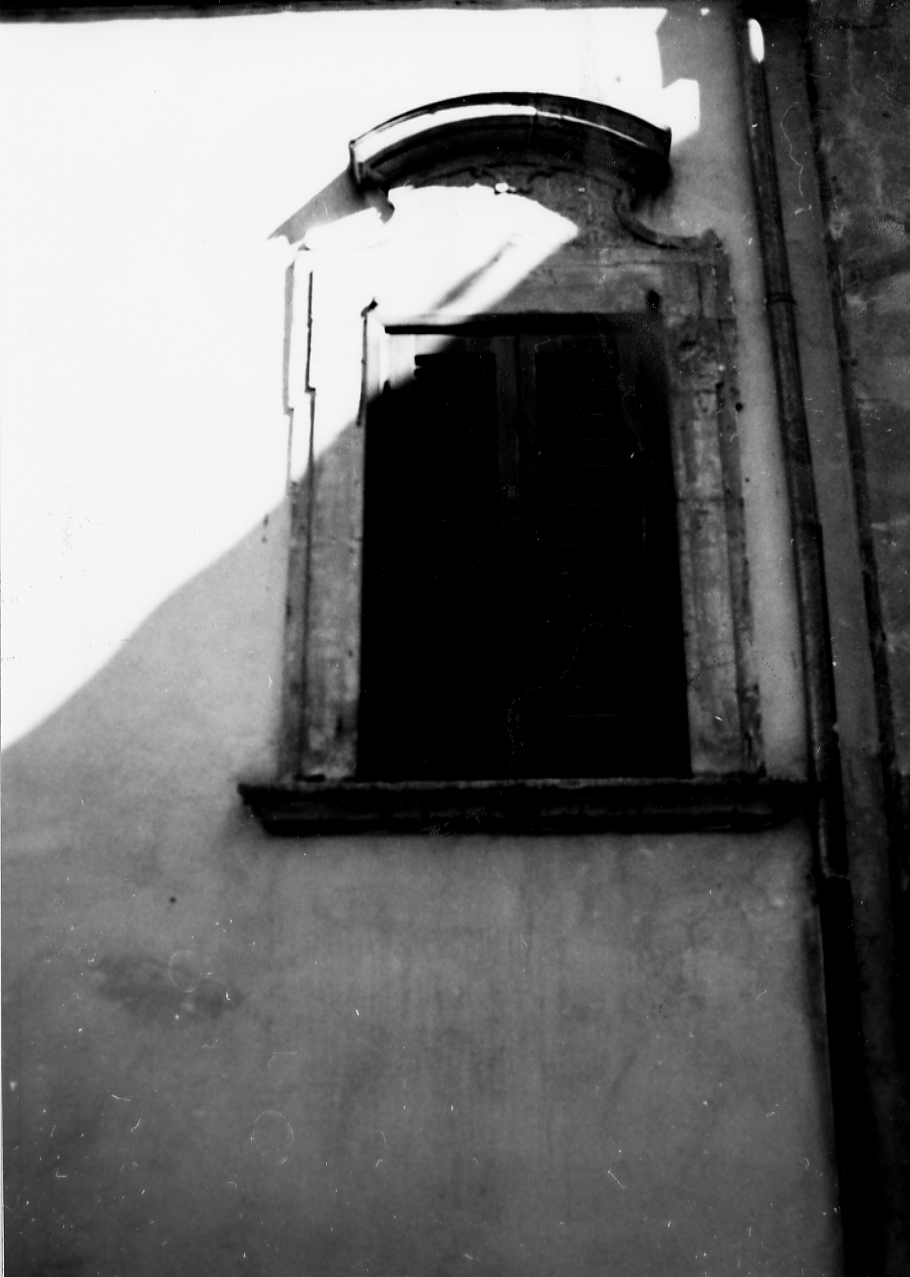 mostra di finestra, serie - bottega Italia centrale (fine sec. XVIII)